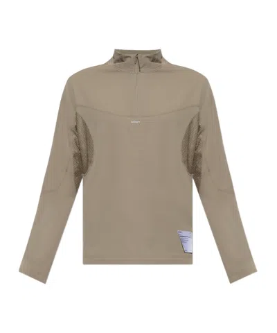 Satisfy Fuzzfleece Octa Performance Top In Neutral