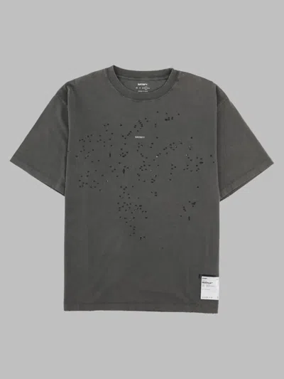 Satisfy Men's Black T-shirt In Gray