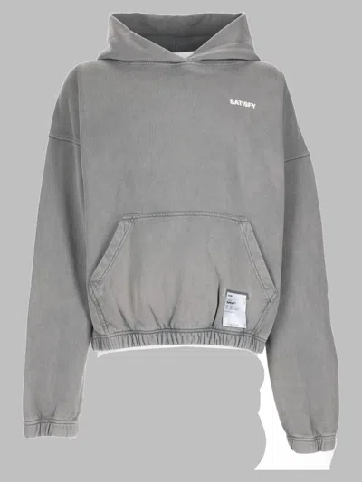 Satisfy Men's Fleece Sweatshirt In Grey