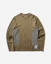 Satisfy Men S Auralite Tech Longsleeve T-shirt Army In Green