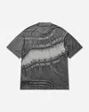 Satisfy Men S Auralite T‑shirt Tie-dye Mineral Graphite In Gray