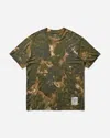 Satisfy Men S Cloudmerino T-shirt Batik Military Olive In Green