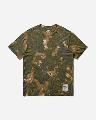 Satisfy Men S Cloudmerino T-shirt Batik Military Olive In Green