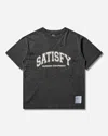 Satisfy Mothtech Printed Cotton Jersey T-shirt In Black