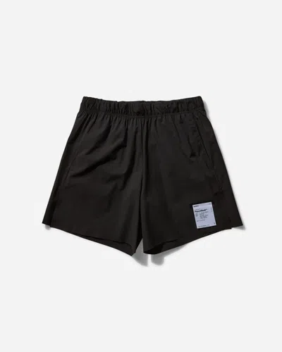 Satisfy Men S Peaceshell 5 Unlined Shorts In Black