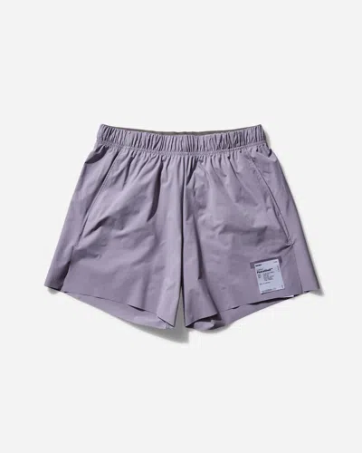 Satisfy Men S Peaceshell 5 Unlined Shorts Dusk In Purple