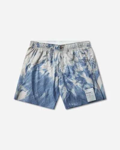 Satisfy Men S Peaceshell 5in Unlined Shorts Bleached In Blue