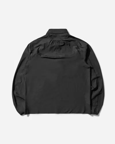 Satisfy Men S Peaceshell River Shirt Rocky Road In Black