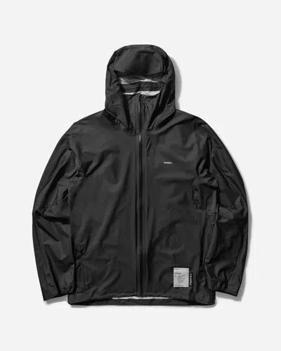 Satisfy Men S Pertex 3l Fly Rain Jacket In Black