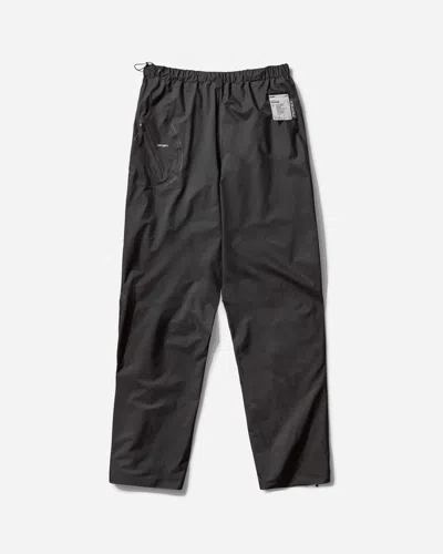 Satisfy Men S Pertex 3l Rain Pants In Black