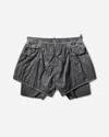 Satisfy Men S Rippy 3   Trail Shorts Aged In Black