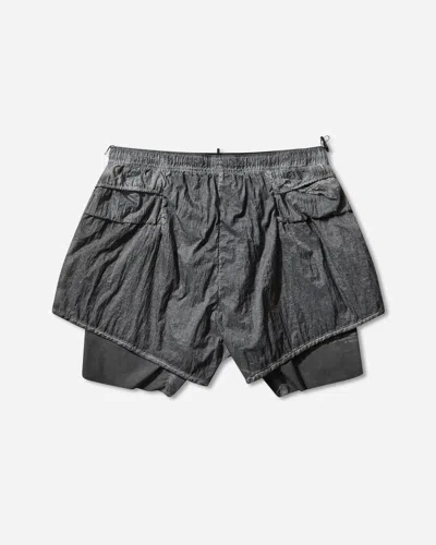 Satisfy Men S Rippy 3   Trail Shorts Aged In Black