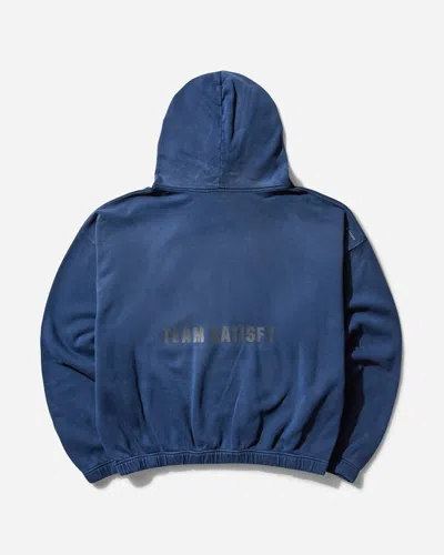 Satisfy Men S Softcell Hoodie Sun Bleached Indigo In Blue