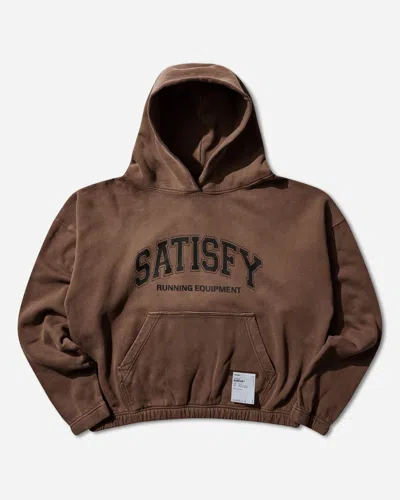 Satisfy Men S Softcell Hoodie Sun Bleached Rocky Road In Brown