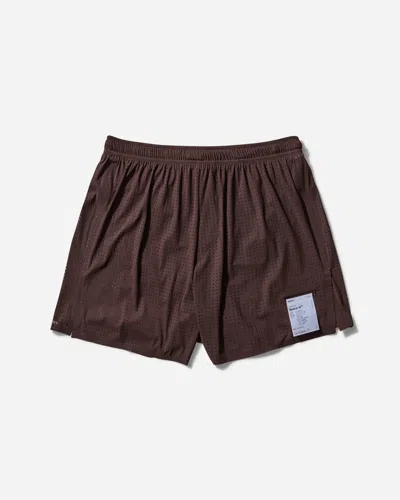 Satisfy Men S Space-o 5 Shorts Deep Mahogany