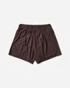Satisfy Men S Space-o 5 Shorts Deep Mahogany In Red