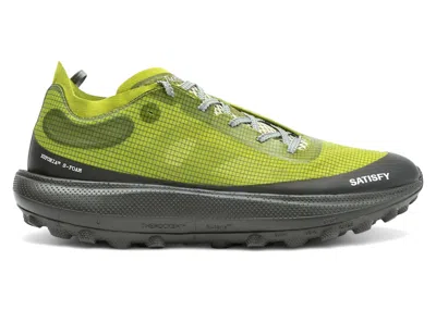 Pre-owned Satisfy Men's  Therocker Sneakers In Grenoble Green