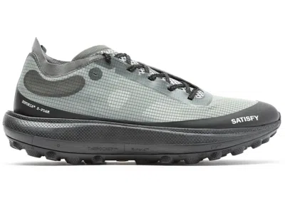 Pre-owned Satisfy Men's  Therocker Sneakers In Shadow In Gray