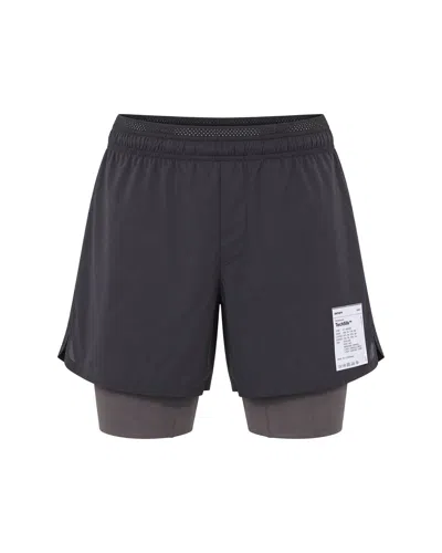 Satisfy Men's Tech Silk Running Shorts In Gray