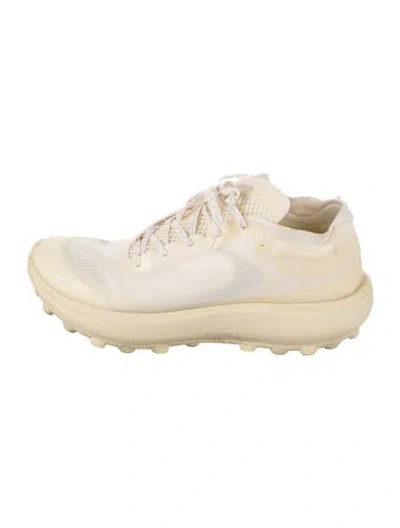 Pre-owned Satisfy Mesh Sneakers In White