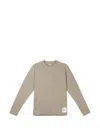 Satisfy Mesh-panel Long-sleeve T-shirt In Neutral