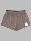 Satisfy Mini Active Shorts For Men In Brown