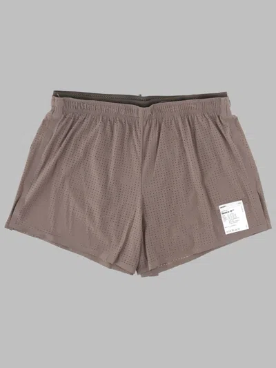 Satisfy Mini Active Shorts For Men In Brown
