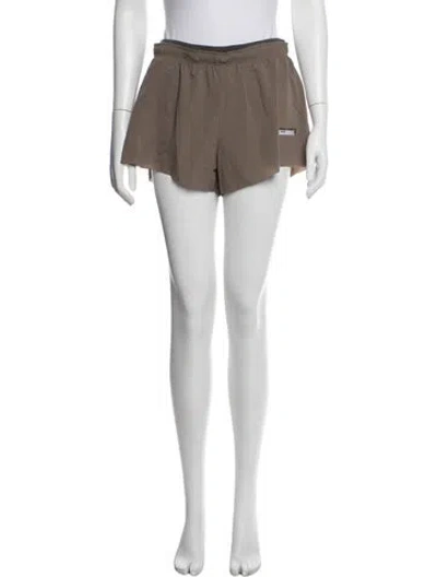 Pre-owned Satisfy Mini Shorts In Neutrals