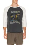 Satisfy Mothtech Baseball Tee In White
