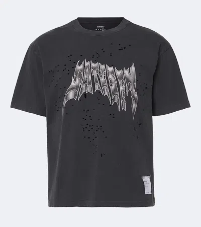 Satisfy Mothtech Cotton Jersey T-shirt In Black
