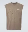 Satisfy Mothtech Cotton T-shirt In Brown