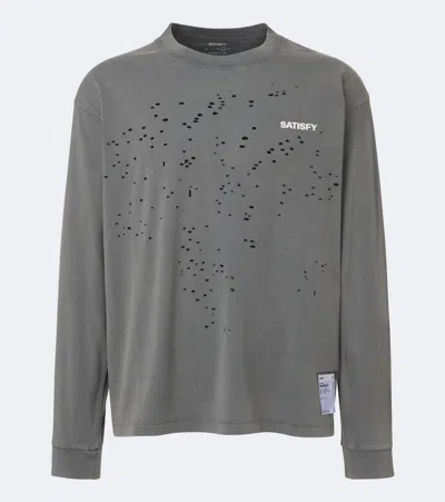 Satisfy Mothtech™ Cotton T-shirt In Grey
