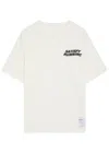 Satisfy Mothtech Distressed Cotton T-shirt In White