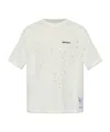 Satisfy Mothtech Distressed Logo T-shirt In White