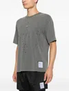 Satisfy Mothtech Distressed T-shirt In Gray
