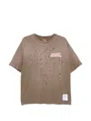 Satisfy Mothtech Distressed T-shirt In Brown