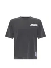 Satisfy Mothtech Logo-print T-shirt In Gray