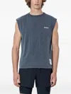 Satisfy Mothtech Distressed T-shirt In Gray
