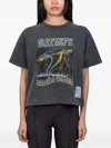 Satisfy Mothtech Graphic-print T-shirt In Gray