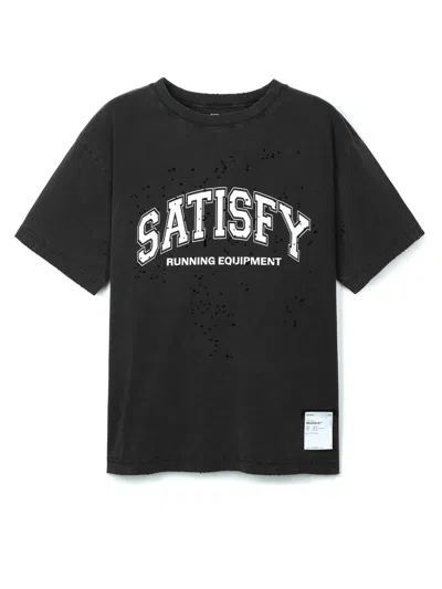 Satisfy Mothtech Muscle Tee In Black