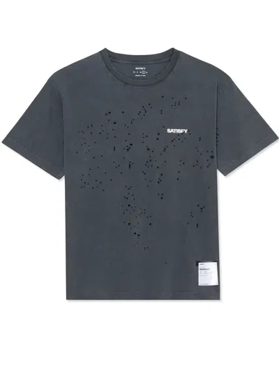 Satisfy Mothtech Muscle Tee In Blue