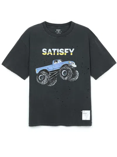 Satisfy Mothtech Muscle Tee In Blue