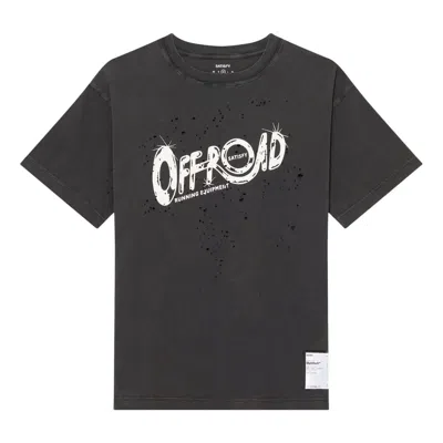 Satisfy Mothtech Offroad T-shirts 'aged Black'