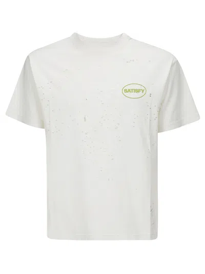 Satisfy White Mothtech T-shirt In Off-white