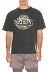 Satisfy Logo-print T-shirt In Black