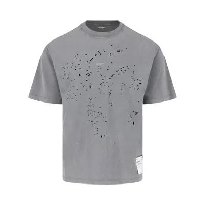 Pre-owned Satisfy Mothtech T-shirt 'faded Black' | Men's Size Xl