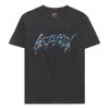 Satisfy Mothtech T-shirt Graffiti 'aged Black' In Gray