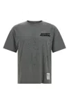 Satisfy Mothtech Destroyed Running T-shirt In Grey In Gray