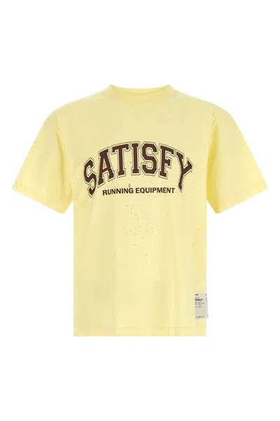 Satisfy 'mothtech' T-shirt In Yellow