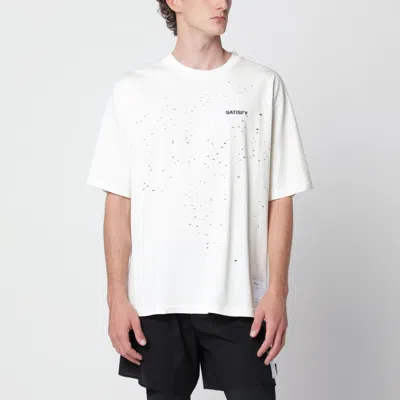 Satisfy Mothtech Waffle Long-sleeve T-shirt In Animal Print